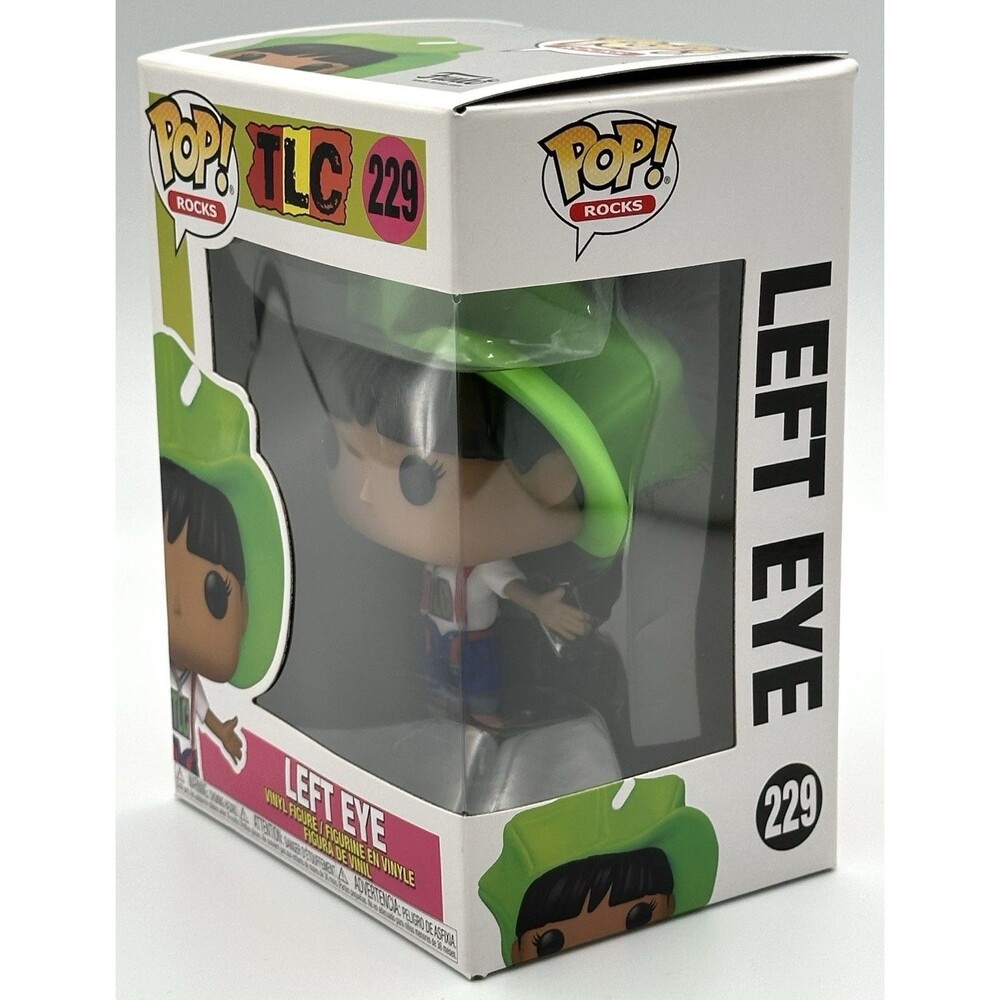 Vaulted Funko POP! #229 Rocks TLC Left Eye Vinyl Figure - Picture 4 of 6